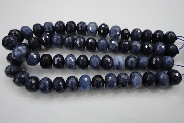 CCN1438 15.5 inches 13*18mm faceted rondelle candy jade beads