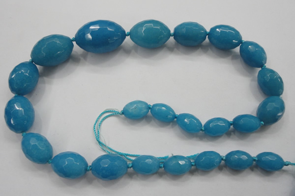 CCN1514 15.5 inches 10*14mm – 20*30mm faceted rice candy jade beads