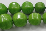 CCN1533 15.5 inches 8*8mm - 20*20mm pumpkin candy jade beads