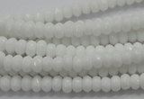 CCN1592 15.5 inches 4*6mm faceted rondelle candy jade beads