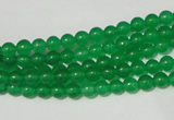 CCN16 15.5 inches 4mm round candy jade beads wholesale