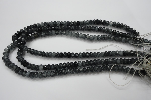 CCN1600 15.5 inches 5*8mm faceted rondelle candy jade beads