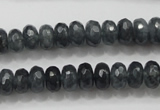 CCN1601 15.5 inches 6*10mm faceted rondelle candy jade beads