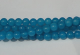 CCN17 15.5 inches 4mm round candy jade beads wholesale