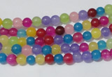 CCN18 15.5 inches 4mm round candy jade beads wholesale