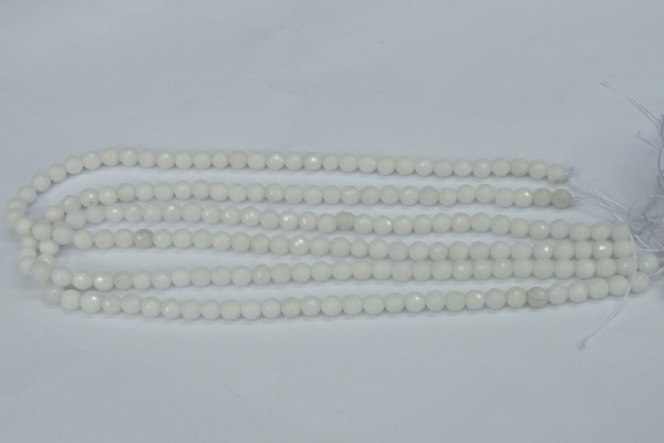 CCN1800 15 inches 4mm faceted round candy jade beads wholesale