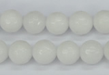 CCN1804 15 inches 12mm faceted round candy jade beads wholesale