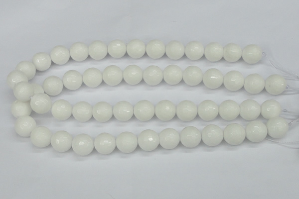 CCN1805 15 inches 14mm faceted round candy jade beads wholesale