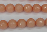 CCN1813 15 inches 10mm faceted round candy jade beads wholesale