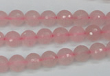 CCN1851 15 inches 6mm faceted round candy jade beads wholesale