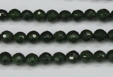 CCN1921 15 inches 6mm faceted round candy jade beads wholesale