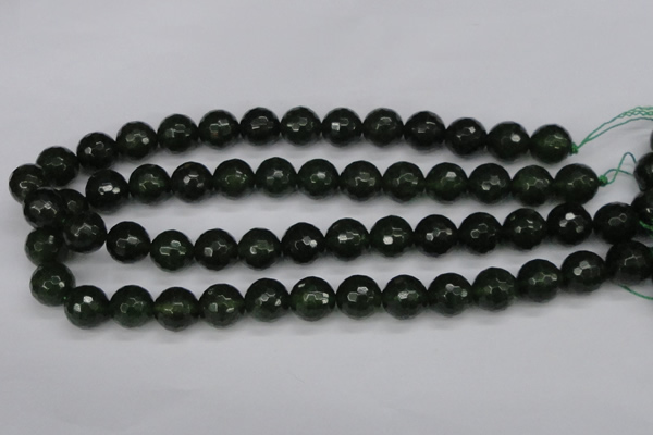 CCN1925 15 inches 14mm faceted round candy jade beads wholesale