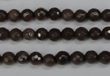 CCN1931 15 inches 6mm faceted round candy jade beads wholesale