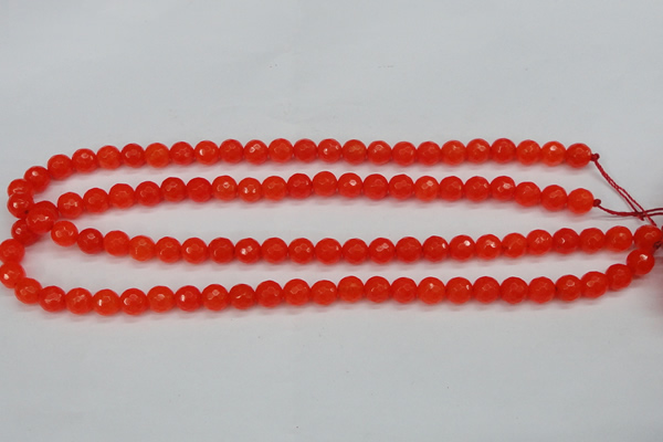 CCN1950 15 inches 4mm faceted round candy jade beads wholesale