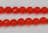 CCN1952 15 inches 8mm faceted round candy jade beads wholesale