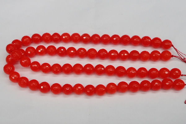 CCN1953 15 inches 10mm faceted round candy jade beads wholesale