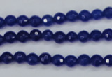 CCN1960 15 inches 4mm faceted round candy jade beads wholesale