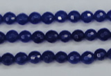 CCN1961 15 inches 6mm faceted round candy jade beads wholesale