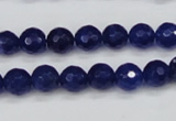 CCN1962 15 inches 8mm faceted round candy jade beads wholesale