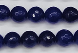 CCN1965 15 inches 14mm faceted round candy jade beads wholesale