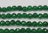 CCN1970 15 inches 4mm faceted round candy jade beads wholesale