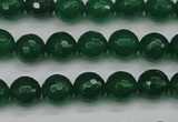 CCN1974 15 inches 12mm faceted round candy jade beads wholesale