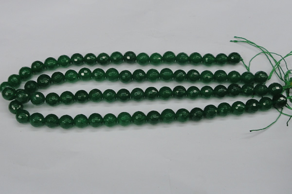 CCN1974 15 inches 12mm faceted round candy jade beads wholesale