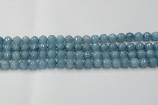 CCN2019 15 inches 12mm faceted round candy jade beads wholesale