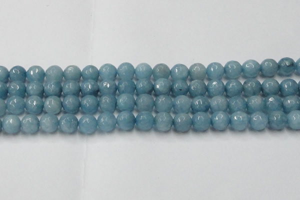 CCN2020 15 inches 14mm faceted round candy jade beads wholesale