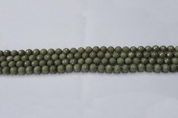 CCN2022 15 inches 4mm faceted round candy jade beads wholesale