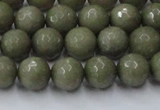 CCN2024 15 inches 8mm faceted round candy jade beads wholesale