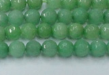 CCN2029 15 inches 4mm faceted round candy jade beads wholesale