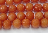 CCN2051 15 inches 6mm faceted round candy jade beads wholesale