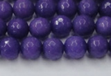 CCN2060 15 inches 10mm faceted round candy jade beads wholesale