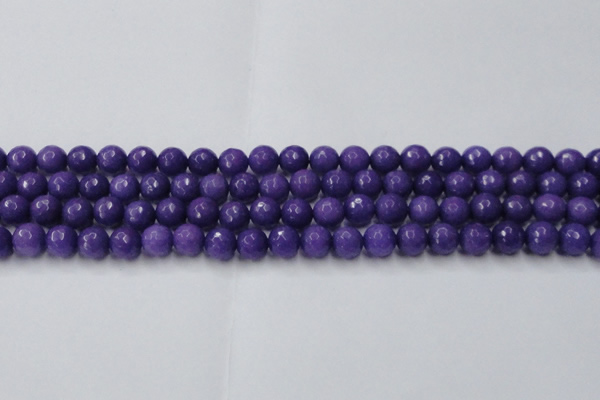 CCN2060 15 inches 10mm faceted round candy jade beads wholesale