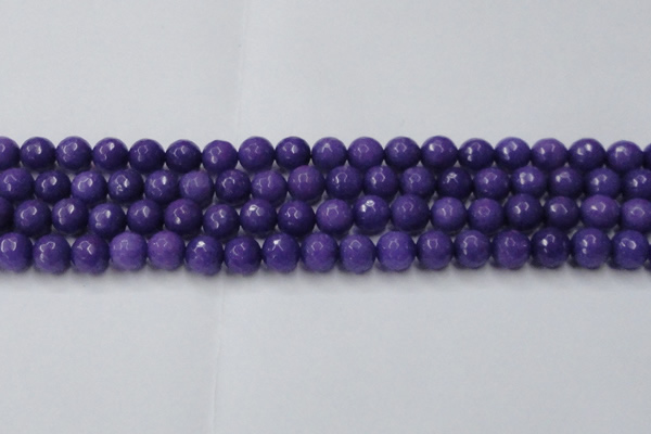 CCN2061 15 inches 12mm faceted round candy jade beads wholesale