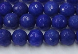 CCN2067 15 inches 10mm faceted round candy jade beads wholesale