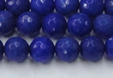 CCN2068 15 inches 12mm faceted round candy jade beads wholesale