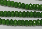 CCN2107 15.5 inches 5*8mm faceted rondelle candy jade beads