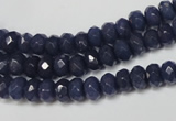 CCN2112 15.5 inches 4*6mm faceted rondelle candy jade beads