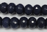 CCN2116 15.5 inches 10*14mm faceted rondelle candy jade beads