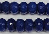 CCN2122 15.5 inches 10*14mm faceted rondelle candy jade beads