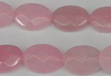 CCN2201 15.5 inches 13*18mm faceted oval candy jade beads