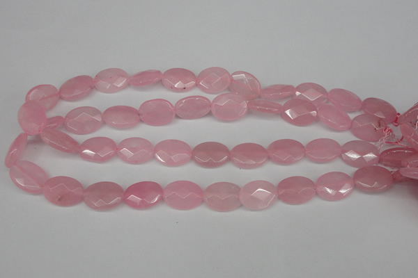 CCN2201 15.5 inches 13*18mm faceted oval candy jade beads