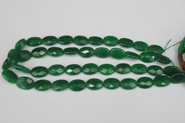 CCN2210 15.5 inches 13*18mm faceted oval candy jade beads