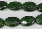 CCN2211 15.5 inches 13*18mm faceted oval candy jade beads