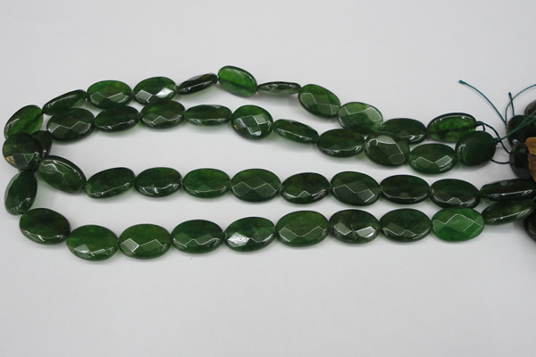 CCN2211 15.5 inches 13*18mm faceted oval candy jade beads