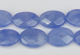 CCN2212 15.5 inches 13*18mm faceted oval candy jade beads