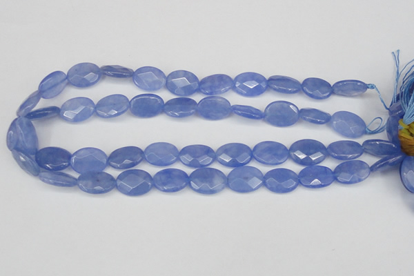 CCN2212 15.5 inches 13*18mm faceted oval candy jade beads