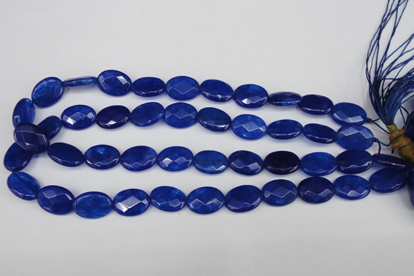 CCN2213 15.5 inches 13*18mm faceted oval candy jade beads